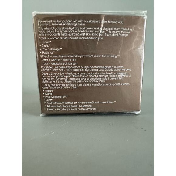 New Avon ANEW AHA Refining Cream 1.7oz - Picture 4 of 5